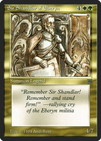 Sir Shandlar of Eberyn [Legends] - Destination Retro
