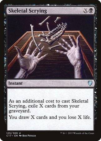 Skeletal Scrying [Commander 2017] - Destination Retro