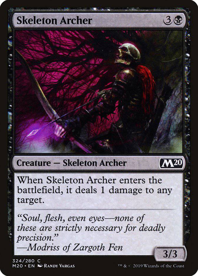 Skeleton Archer [Core Set 2020] - Destination Retro
