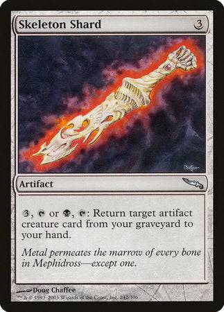 Skeleton Shard [Mirrodin] - Destination Retro