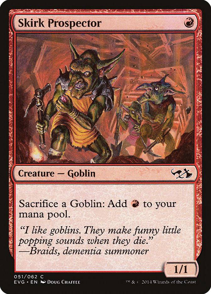 Skirk Prospector (Elves vs. Goblins) [Duel Decks Anthology] - Destination Retro
