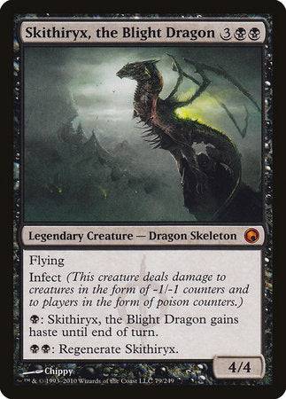 Skithiryx, the Blight Dragon [Scars of Mirrodin] - Destination Retro