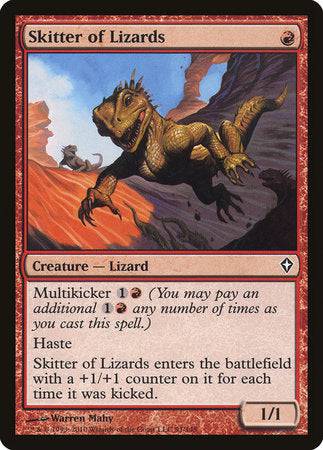 Skitter of Lizards [Worldwake] - Destination Retro