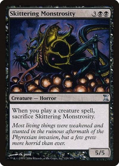 Skittering Monstrosity [Time Spiral] - Destination Retro