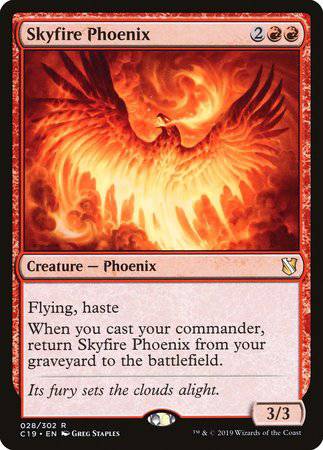 Skyfire Phoenix [Commander 2019] - Destination Retro