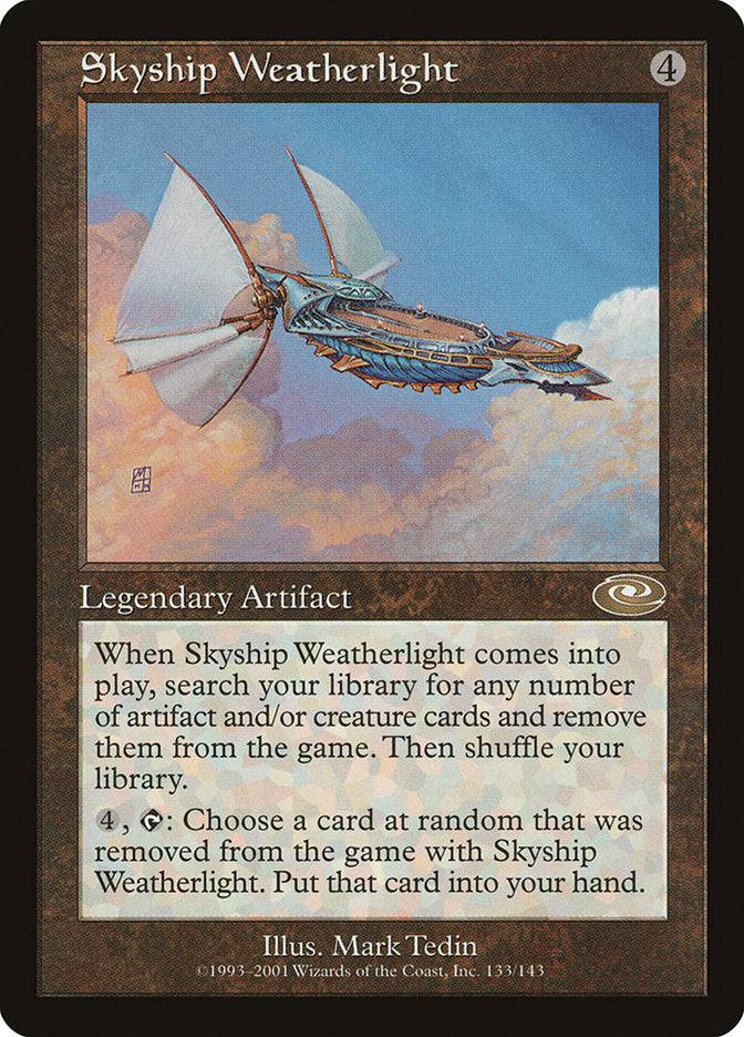 Skyship Weatherlight (Mark Tedin) [Planeshift] - Destination Retro