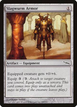 Slagwurm Armor [Mirrodin] - Destination Retro