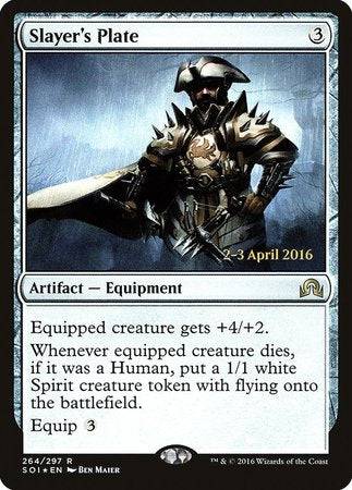 Slayer's Plate [Shadows over Innistrad Promos] - Destination Retro