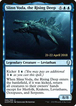 Slinn Voda, the Rising Deep [Dominaria Promos] - Destination Retro