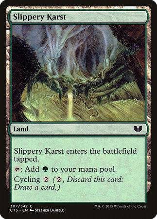 Slippery Karst [Commander 2015] - Destination Retro