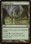 Slippery Karst [Duel Decks: Garruk vs. Liliana] - Destination Retro
