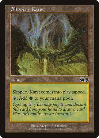 Slippery Karst [Urza's Saga] - Destination Retro