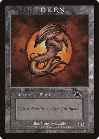 Sliver Token (Legions) [Magic Player Rewards 2003] - Destination Retro