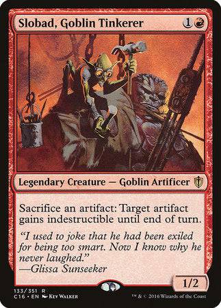 Slobad, Goblin Tinkerer [Commander 2016] - Destination Retro