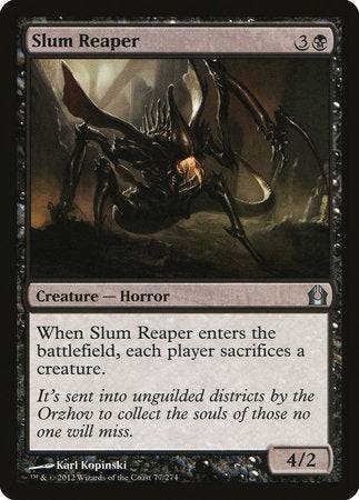 Slum Reaper [Return to Ravnica] - Destination Retro