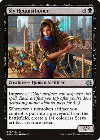 Sly Requisitioner [Aether Revolt] - Destination Retro