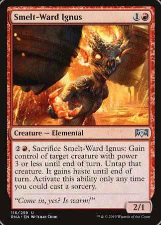 Smelt-Ward Ignus [Ravnica Allegiance] - Destination Retro