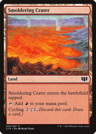 Smoldering Crater [Commander 2014] - Destination Retro