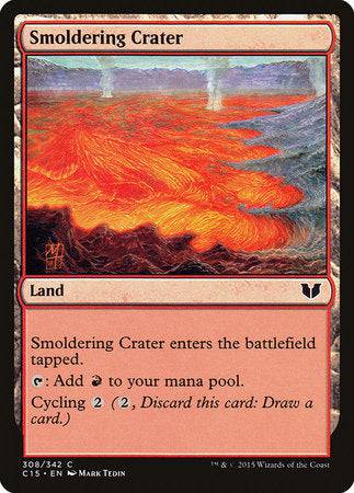 Smoldering Crater [Commander 2015] - Destination Retro