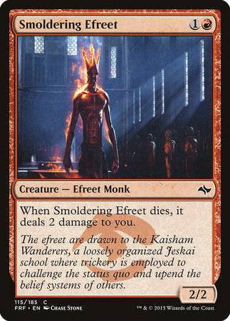 Smoldering Efreet [Fate Reforged] - Destination Retro