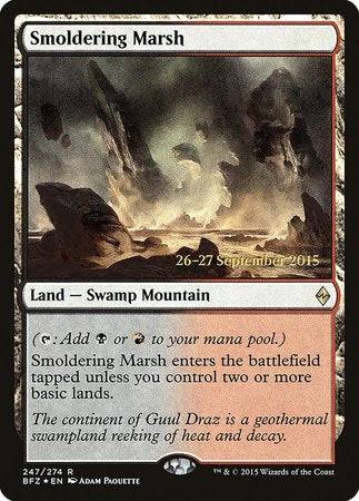 Smoldering Marsh [Battle for Zendikar Promos] - Destination Retro