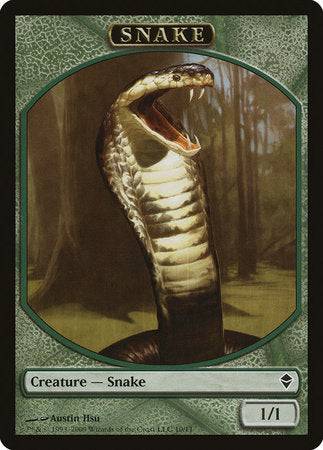 Snake Token [Zendikar Tokens] - Destination Retro