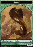 Snake // Warrior Double-sided Token [Hour of Devastation Tokens] - Destination Retro