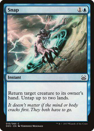 Snap [Duel Decks: Mind vs. Might] - Destination Retro