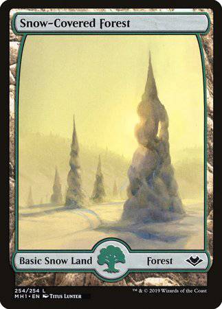 Snow-Covered Forest [Modern Horizons] - Destination Retro
