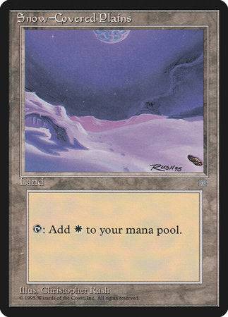 Snow-Covered Plains [Ice Age] - Destination Retro