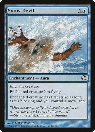 Snow Devil [Coldsnap Theme Decks] - Destination Retro