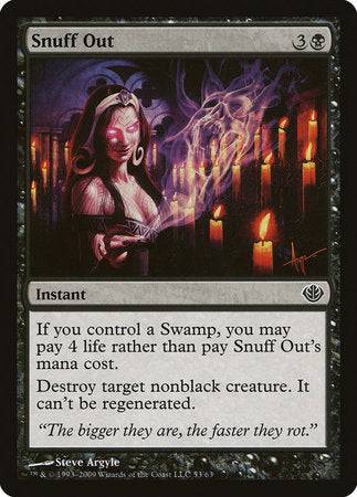 Snuff Out [Duel Decks: Garruk vs. Liliana] - Destination Retro