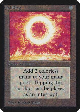 Sol Ring [Limited Edition Alpha] - Destination Retro