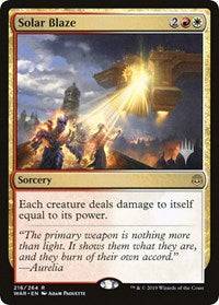 Solar Blaze [Promo Pack: Throne of Eldraine] - Destination Retro