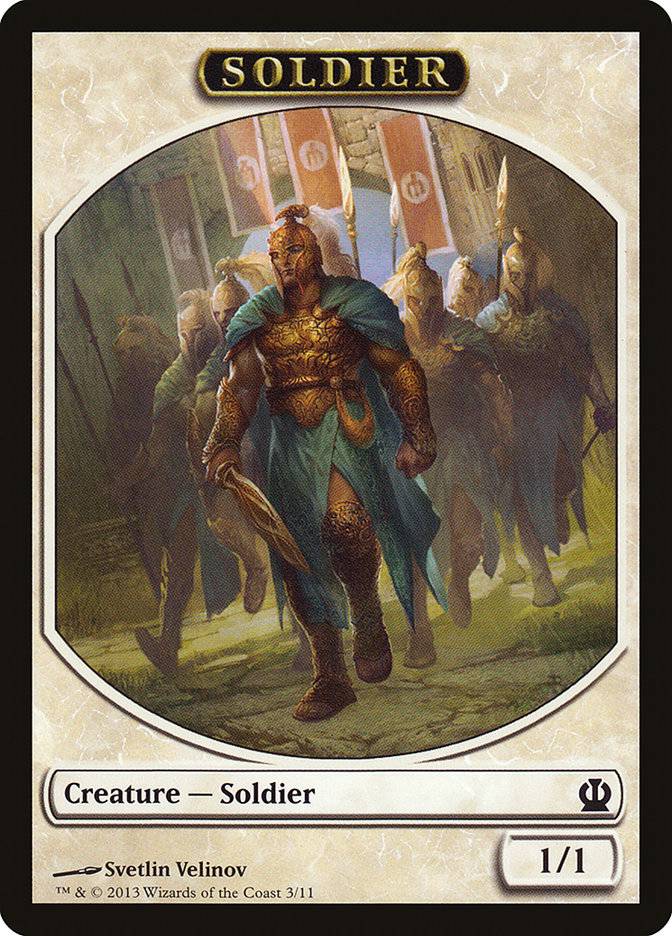 Soldier (3/11) [Theros Tokens] - Destination Retro