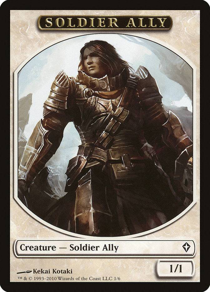Soldier Ally [Worldwake Tokens] - Destination Retro
