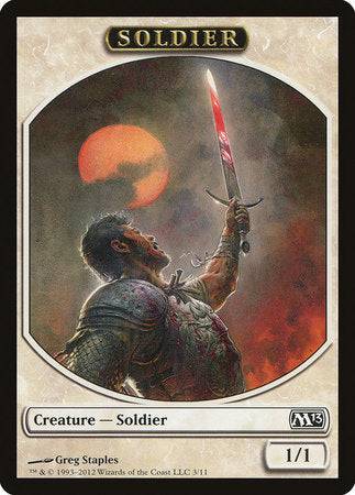 Soldier Token [Magic 2013 Tokens] - Destination Retro
