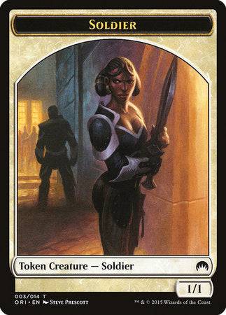 Soldier Token [Magic Origins Tokens] - Destination Retro