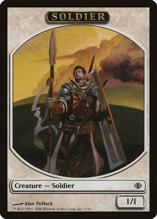 Soldier Token [Shards of Alara Tokens] - Destination Retro