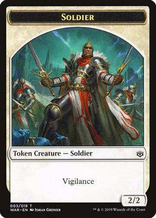 Soldier Token [War of the Spark Tokens] - Destination Retro