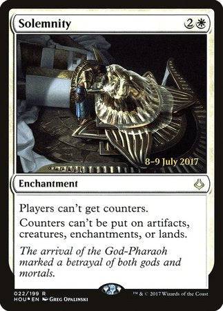 Solemnity [Hour of Devastation Promos] - Destination Retro