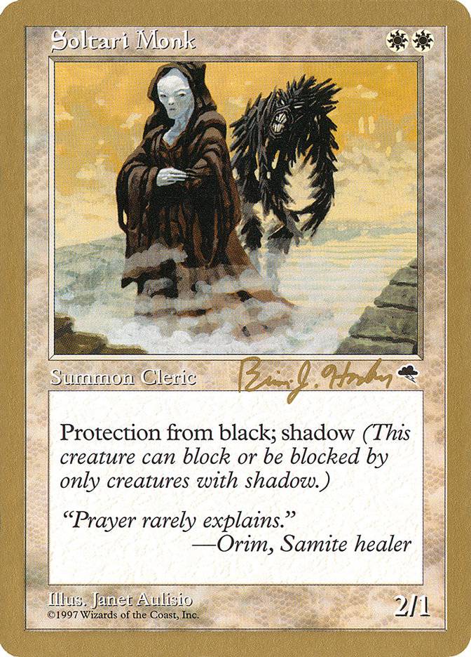 Soltari Monk (Brian Hacker) [World Championship Decks 1998] - Destination Retro