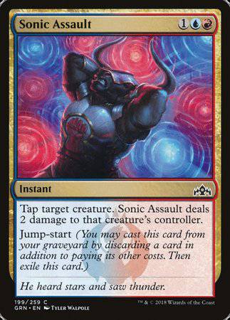 Sonic Assault [Guilds of Ravnica] - Destination Retro