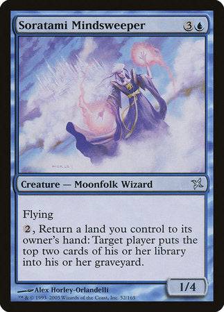 Soratami Mindsweeper [Betrayers of Kamigawa] - Destination Retro
