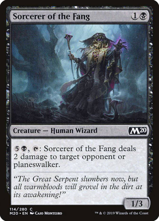 Sorcerer of the Fang [Core Set 2020] - Destination Retro
