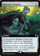 Sorcerous Spyglass (Extended Art) [Throne of Eldraine] - Destination Retro