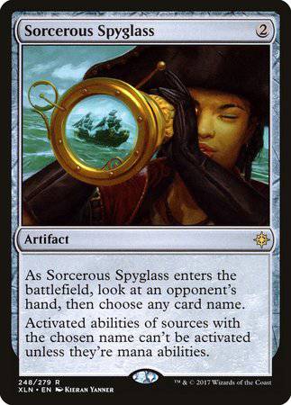 Sorcerous Spyglass [Ixalan] - Destination Retro
