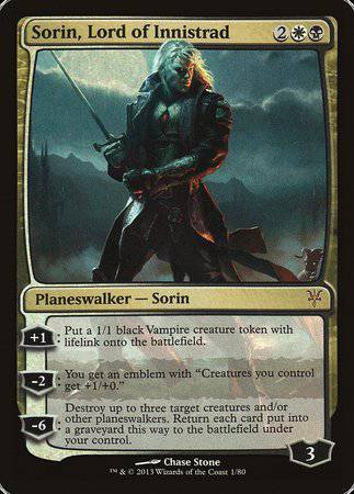 Sorin, Lord of Innistrad [Duel Decks: Sorin vs. Tibalt] - Destination Retro