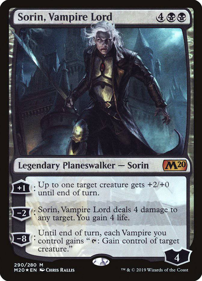 Sorin, Vampire Lord [Core Set 2020] - Destination Retro