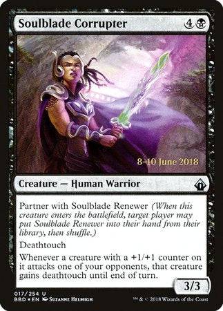Soulblade Corrupter [Battlebond Promos] - Destination Retro